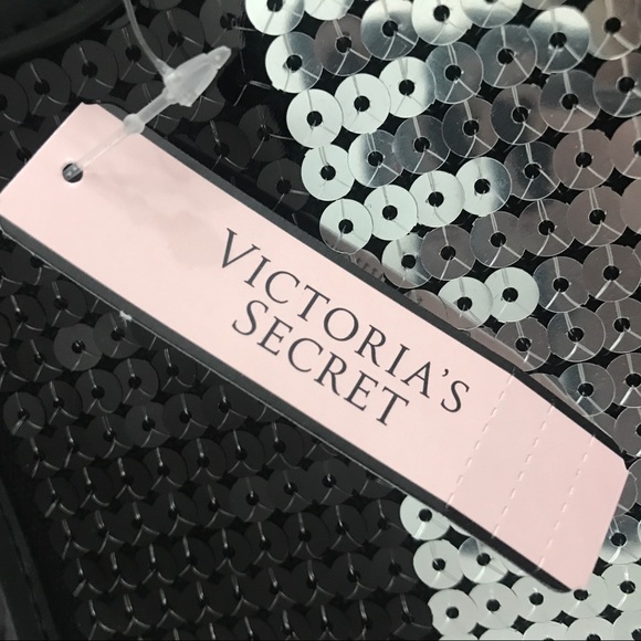 Victoria Secret Sequined Sparkle Tote Bag, NWT - Picture 8 of 8